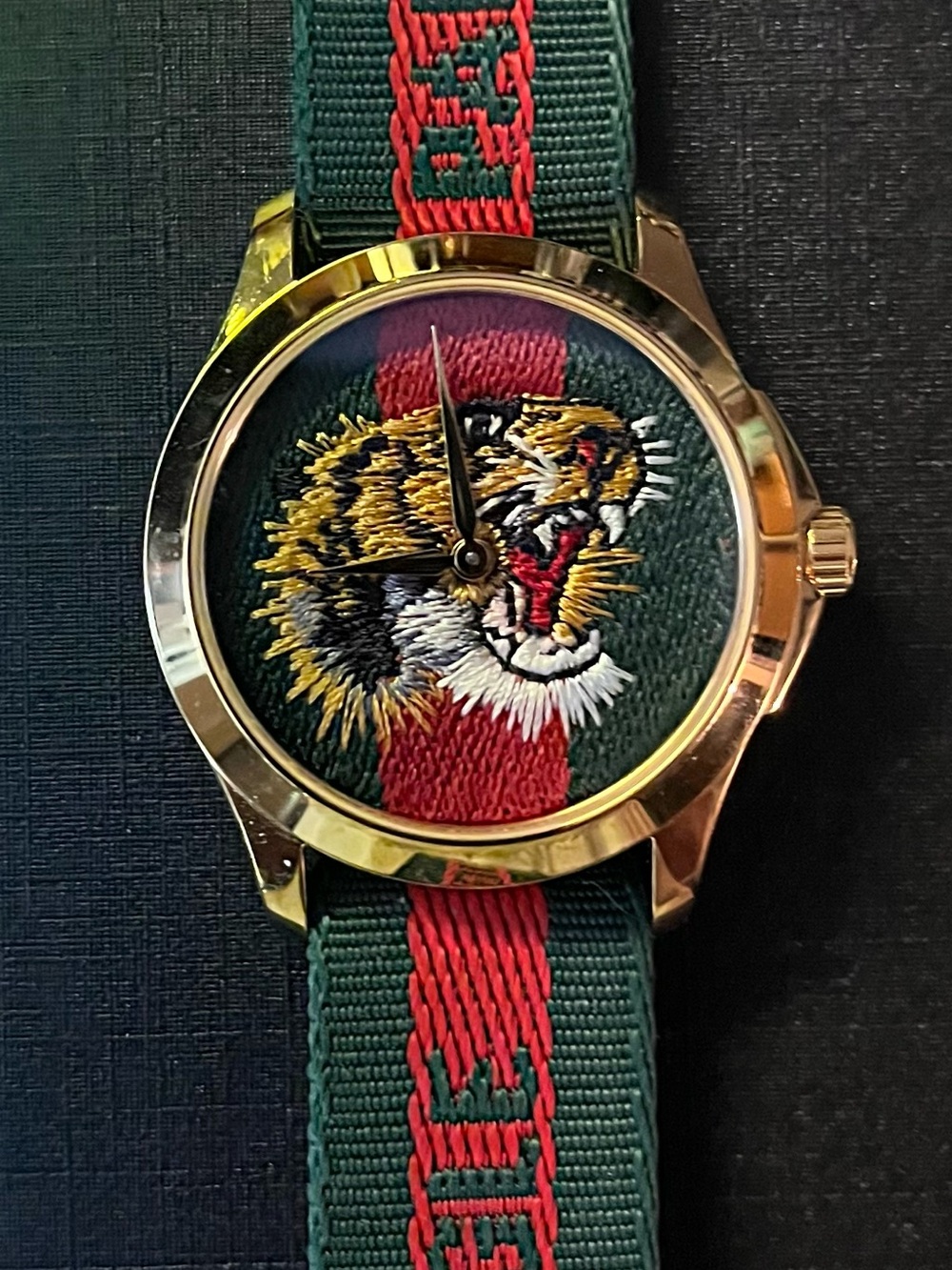 Gucci G-Timeless "Le Marché des Merveilles" Tiger Watch